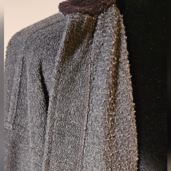 Host Pick Point Zero shacket overshirt 90's y2k polar fleece shirt jacket - Picture 8 of 10